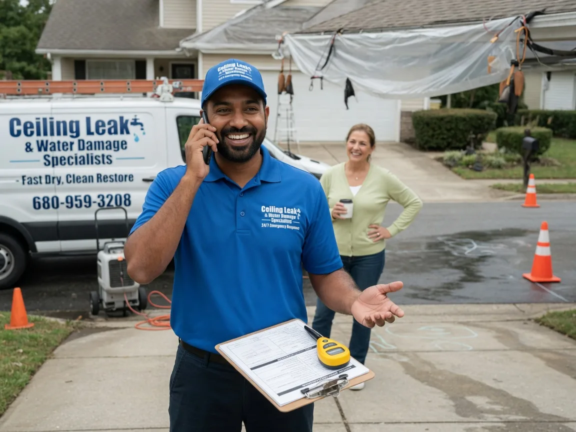 Ceiling Leak Cleanup Troy, VA FAQs